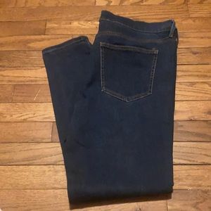 Ann Taylor dark blue jeans